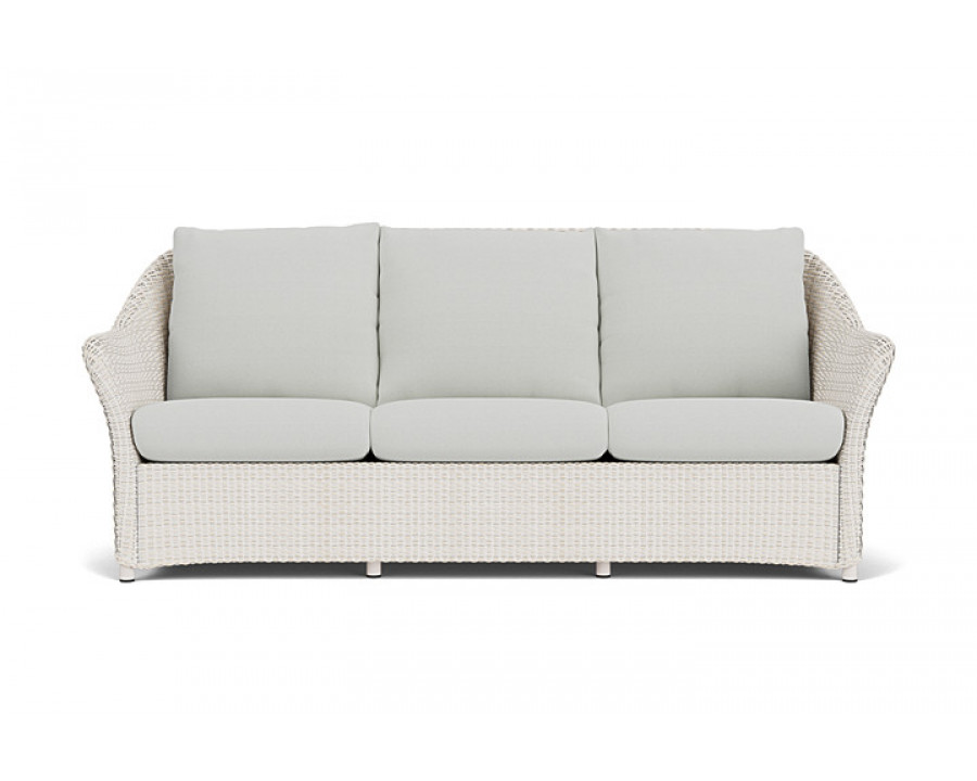 Lloyd Flanders™ Weekend Retreat Sofa - Antique White, Loveboat Mint