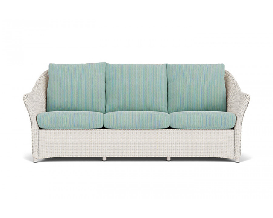 Lloyd Flanders™ Weekend Retreat Sofa - Antique White, Unearth Dew