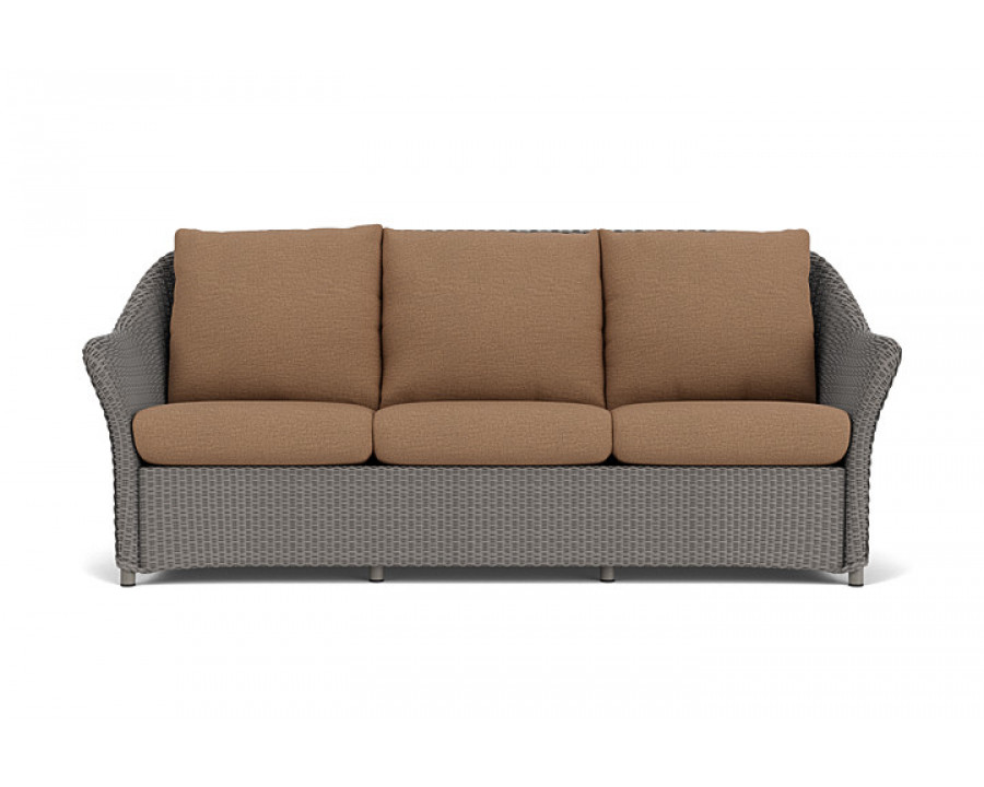 Lloyd Flanders™ Weekend Retreat Sofa - Pewter, Canvas Natural