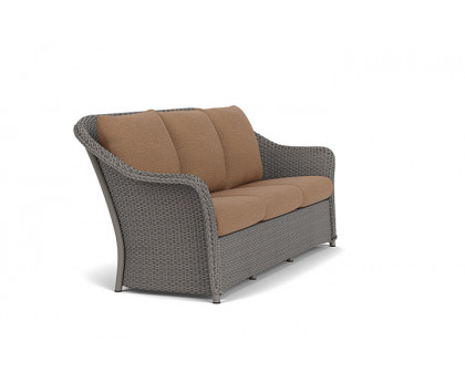 Lloyd Flanders™ Weekend Retreat Sofa - Pewter, Canvas Natural