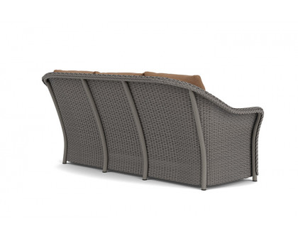 Lloyd Flanders™ Weekend Retreat Sofa - Pewter, Canvas Natural