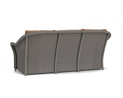 Lloyd Flanders™ Weekend Retreat Sofa - Pewter, Canvas Natural