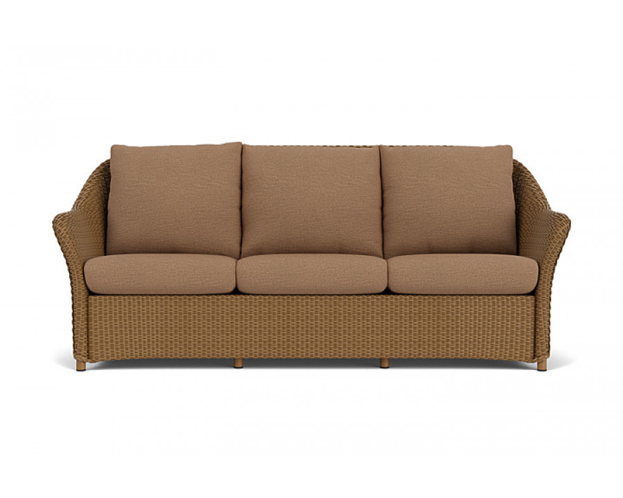 Lloyd Flanders™ Weekend Retreat Sofa - Hickory, Canvas Natural