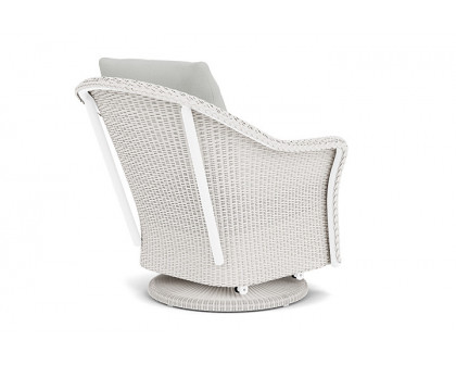 Lloyd Flanders™ Weekend Retreat Swivel Glider Lounge Chair - White, Loveboat Mint