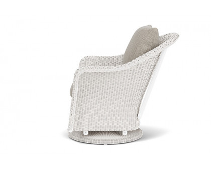 Lloyd Flanders™ Weekend Retreat Swivel Glider Lounge Chair - White, Callen Celadon