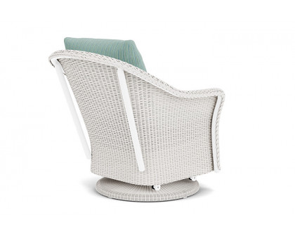 Lloyd Flanders™ Weekend Retreat Swivel Glider Lounge Chair - White, Unearth Dew