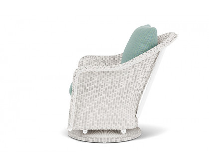 Lloyd Flanders™ Weekend Retreat Swivel Glider Lounge Chair - White, Unearth Dew