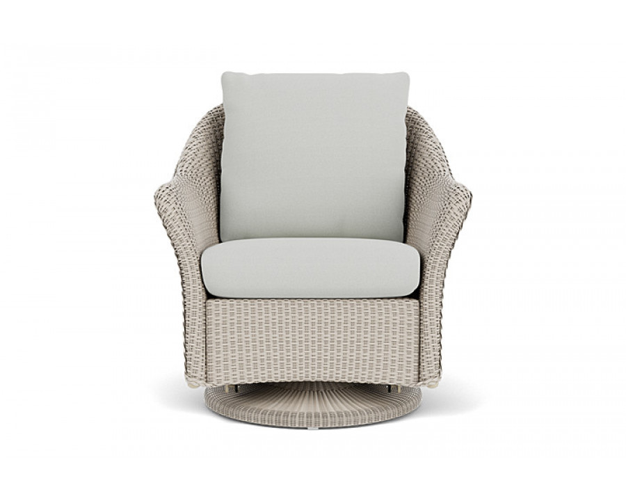 Lloyd Flanders™ Weekend Retreat Swivel Glider Lounge Chair - Linen, Loveboat Mint