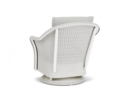 Lloyd Flanders™ Weekend Retreat Swivel Glider Lounge Chair - Matte White, Loveboat Mint