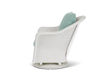 Lloyd Flanders™ Weekend Retreat Swivel Glider Lounge Chair - Matte White, Unearth Dew