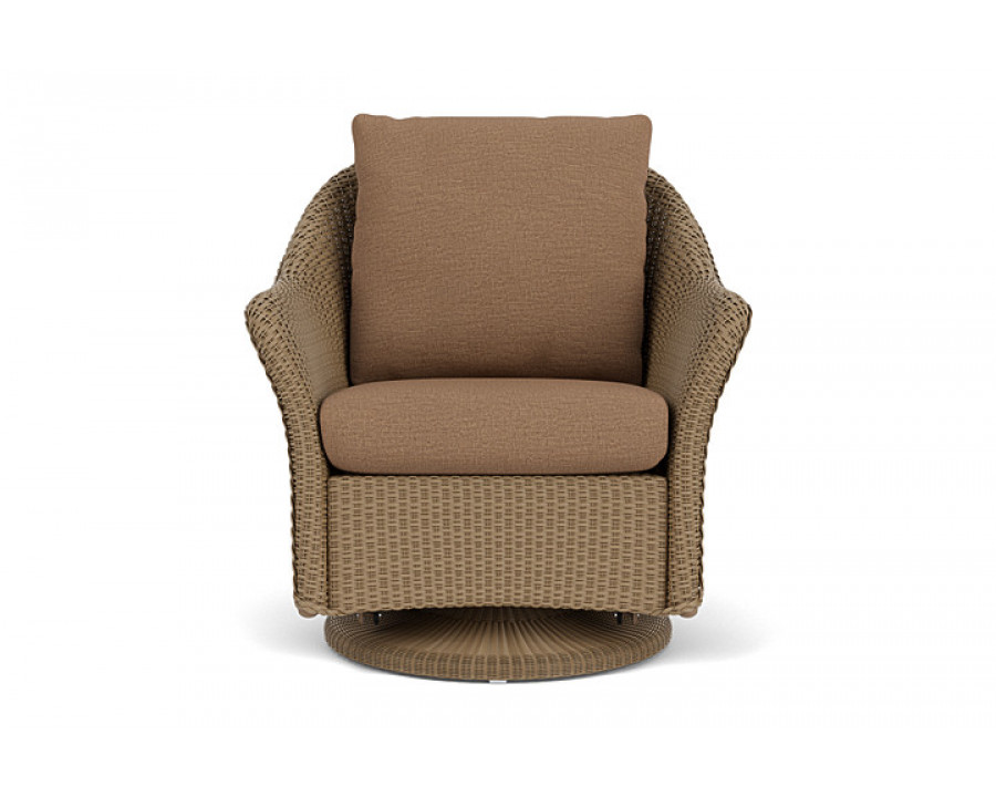 Lloyd Flanders™ Weekend Retreat Swivel Glider Lounge Chair - Fawn, Canvas Natural