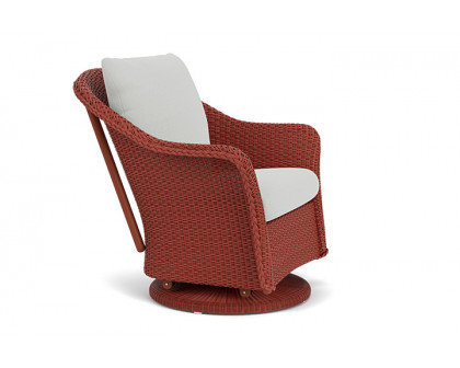 Lloyd Flanders™ Weekend Retreat Swivel Glider Lounge Chair - Terracotta, Loveboat Mint