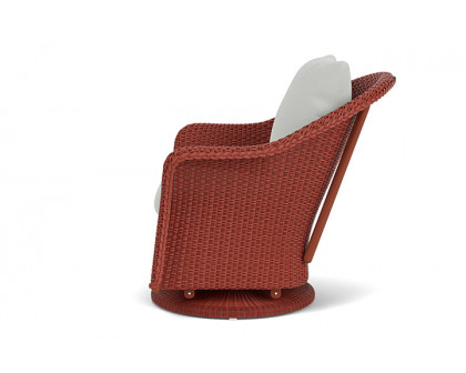 Lloyd Flanders™ Weekend Retreat Swivel Glider Lounge Chair - Terracotta, Loveboat Mint