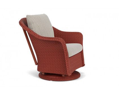 Lloyd Flanders™ Weekend Retreat Swivel Glider Lounge Chair - Terracotta, Callen Celadon