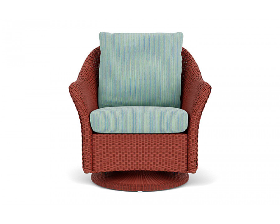 Lloyd Flanders™ Weekend Retreat Swivel Glider Lounge Chair - Terracotta, Unearth Dew