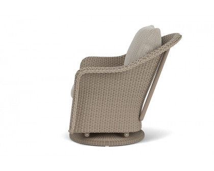 Lloyd Flanders™ Weekend Retreat Swivel Glider Lounge Chair - French Beige, Callen Celadon