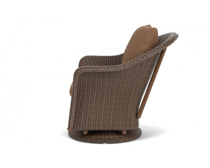 Lloyd Flanders™ Weekend Retreat Swivel Glider Lounge Chair - Bark, Canvas Natural