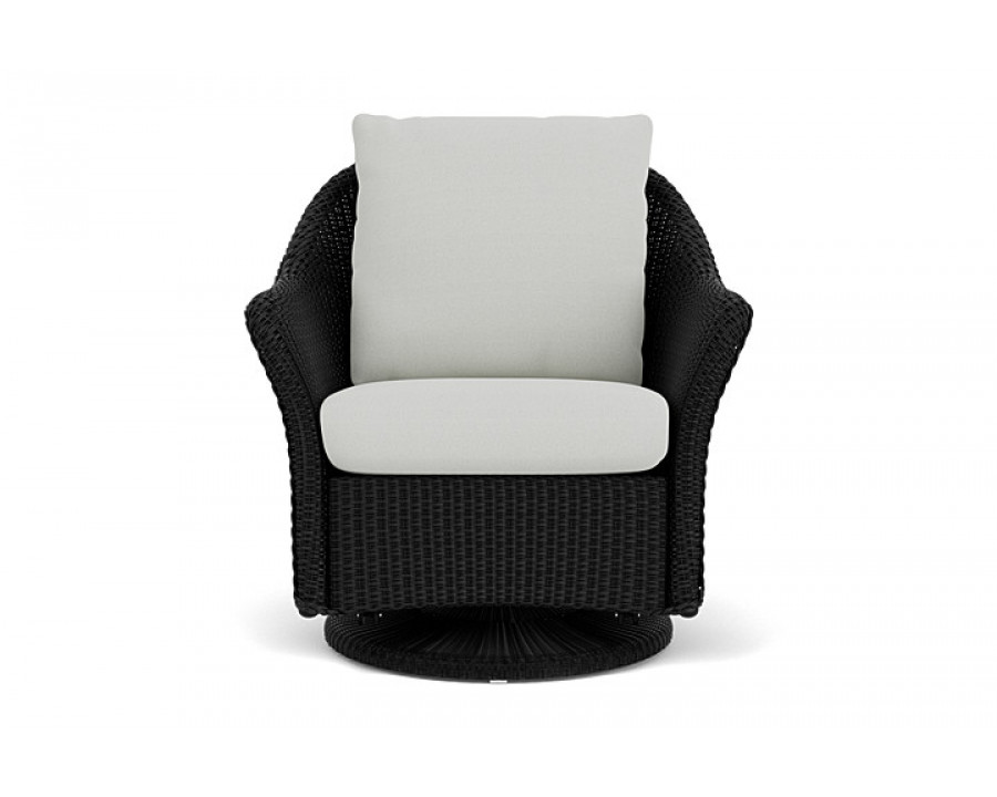 Lloyd Flanders™ Weekend Retreat Swivel Glider Lounge Chair - Ebony, Loveboat Mint