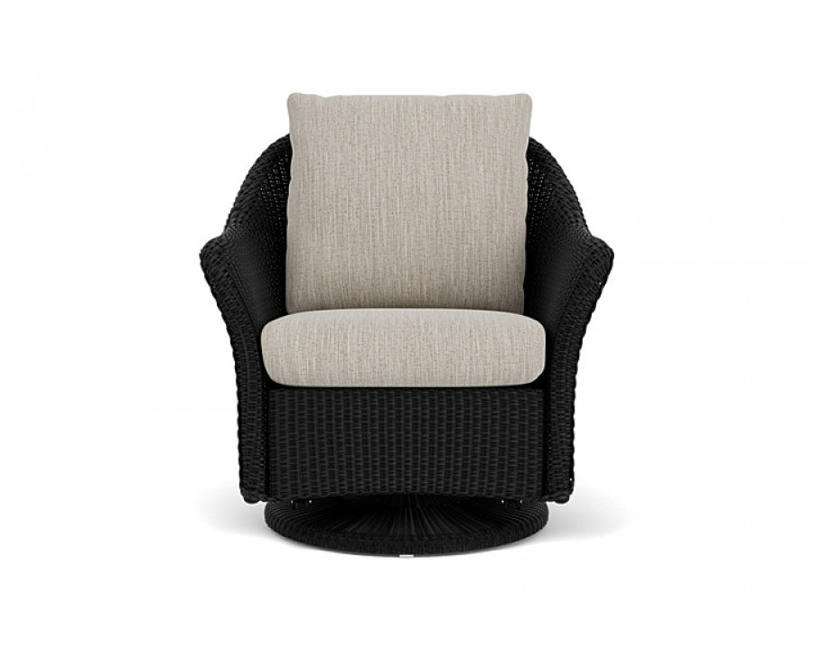 Lloyd Flanders™ Weekend Retreat Swivel Glider Lounge Chair - Ebony, Callen Celadon