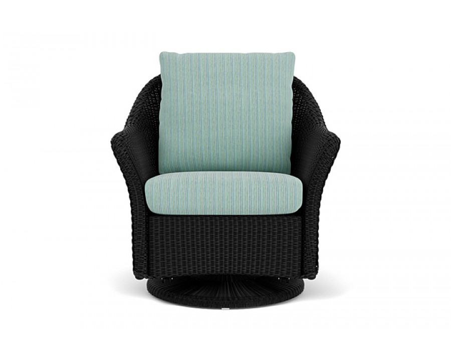 Lloyd Flanders™ Weekend Retreat Swivel Glider Lounge Chair - Ebony, Unearth Dew