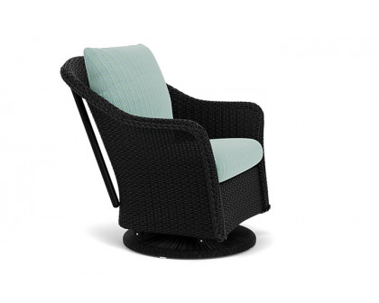 Lloyd Flanders™ Weekend Retreat Swivel Glider Lounge Chair - Ebony, Unearth Dew