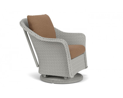 Lloyd Flanders™ Weekend Retreat Swivel Glider Lounge Chair - Platinum, Canvas Natural