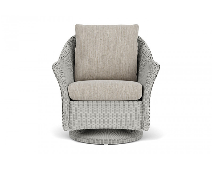 Lloyd Flanders™ Weekend Retreat Swivel Glider Lounge Chair - Platinum, Callen Celadon