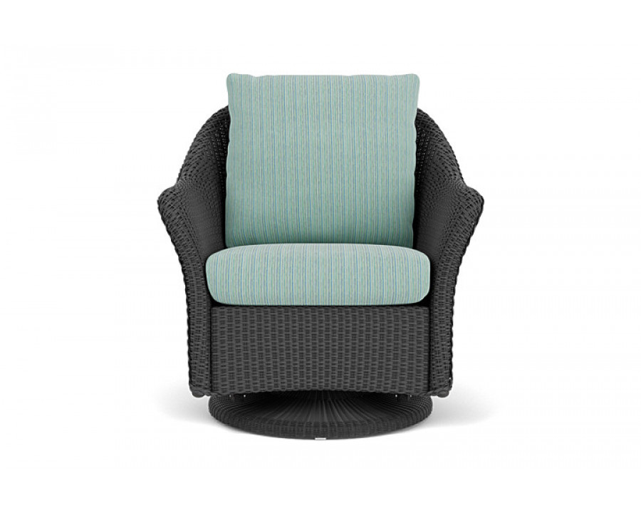 Lloyd Flanders™ Weekend Retreat Swivel Glider Lounge Chair - Charcoal, Unearth Dew