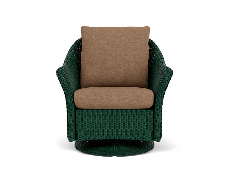 Lloyd Flanders™ Weekend Retreat Swivel Glider Lounge Chair - Woodland, Canvas Natural