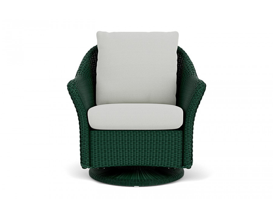 Lloyd Flanders™ Weekend Retreat Swivel Glider Lounge Chair - Woodland, Loveboat Mint