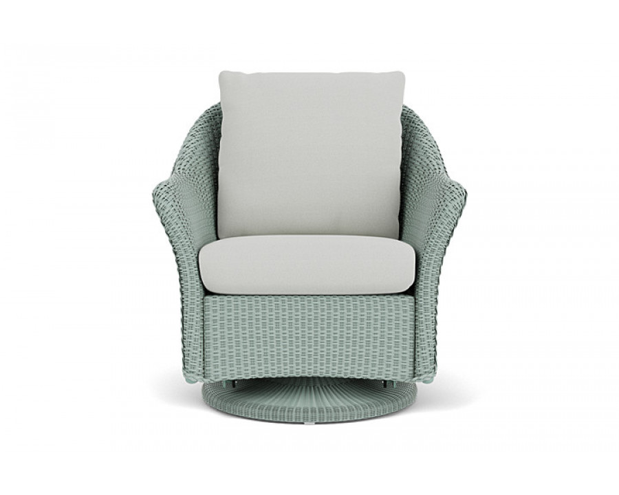 Lloyd Flanders™ Weekend Retreat Swivel Glider Lounge Chair - Sea Glass, Loveboat Mint