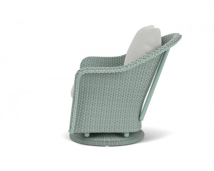 Lloyd Flanders™ Weekend Retreat Swivel Glider Lounge Chair - Sea Glass, Loveboat Mint