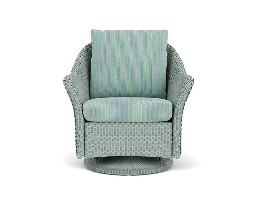 Lloyd Flanders™ Weekend Retreat Swivel Glider Lounge Chair - Sea Glass, Unearth Dew