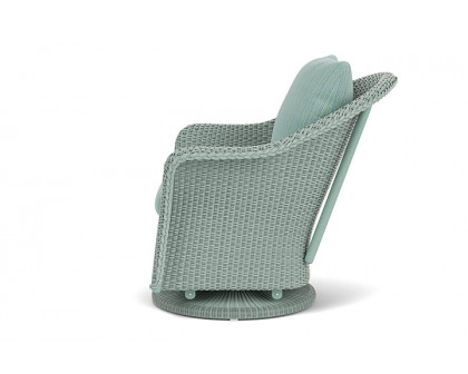 Lloyd Flanders™ Weekend Retreat Swivel Glider Lounge Chair - Sea Glass, Unearth Dew