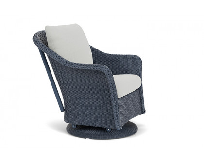 Lloyd Flanders™ Weekend Retreat Swivel Glider Lounge Chair - Denim Blue, Loveboat Mint