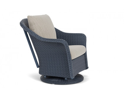 Lloyd Flanders™ Weekend Retreat Swivel Glider Lounge Chair - Denim Blue, Callen Celadon