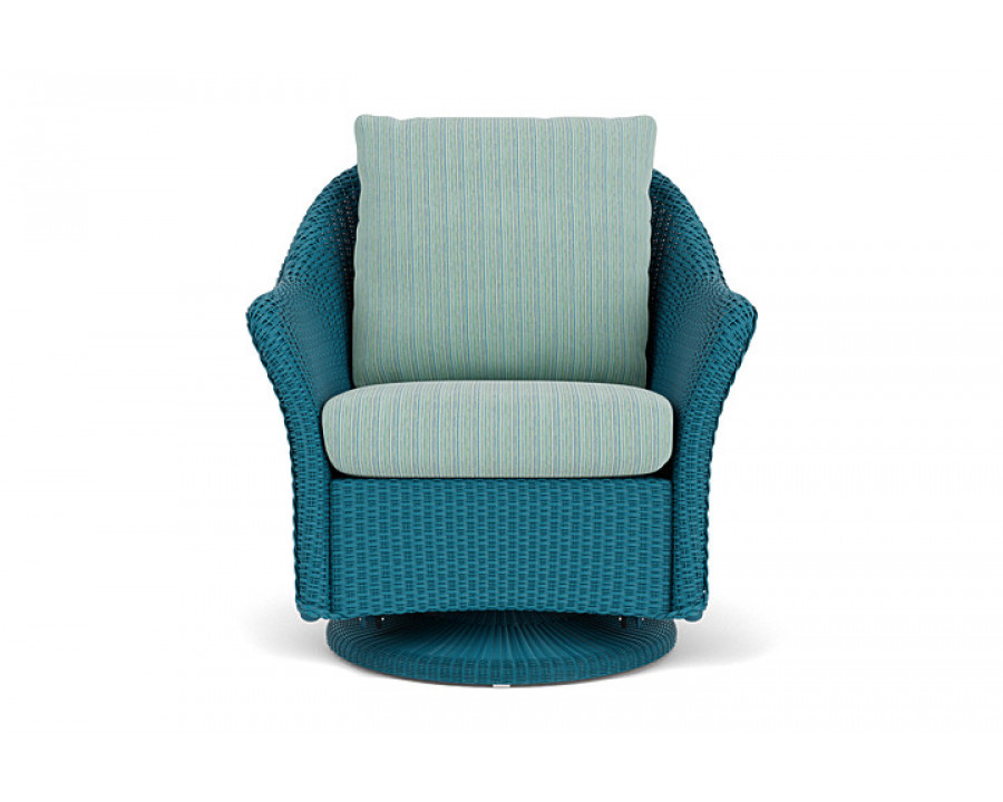 Lloyd Flanders™ Weekend Retreat Swivel Glider Lounge Chair - Peacock, Unearth Dew