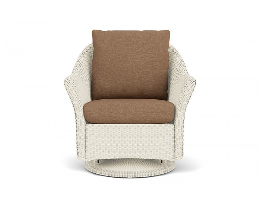 Lloyd Flanders™ Weekend Retreat Swivel Glider Lounge Chair - Ivory, Canvas Natural