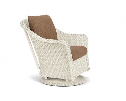 Lloyd Flanders™ Weekend Retreat Swivel Glider Lounge Chair - Ivory, Canvas Natural