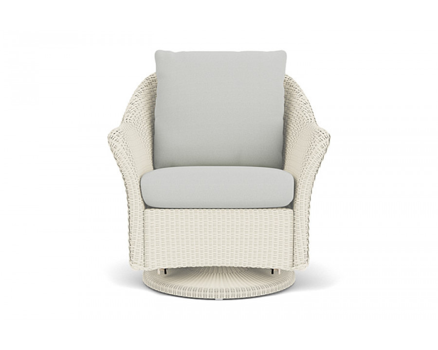 Lloyd Flanders™ Weekend Retreat Swivel Glider Lounge Chair - Ivory, Loveboat Mint