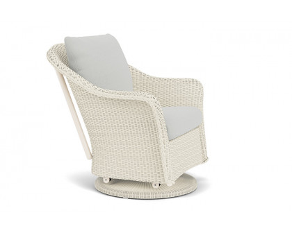 Lloyd Flanders™ Weekend Retreat Swivel Glider Lounge Chair - Ivory, Loveboat Mint