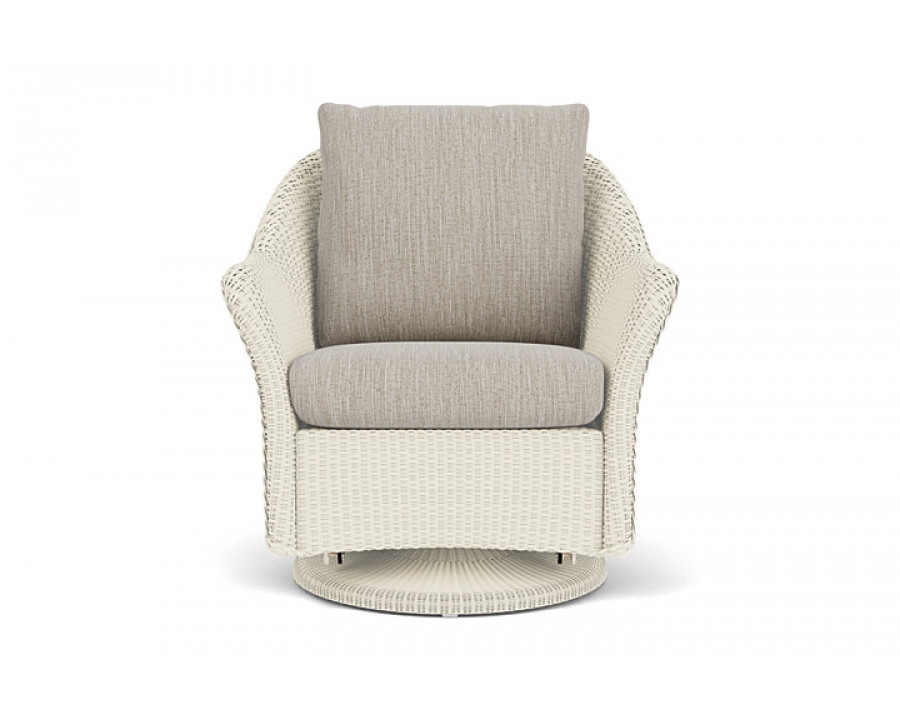 Lloyd Flanders™ Weekend Retreat Swivel Glider Lounge Chair - Ivory, Callen Celadon