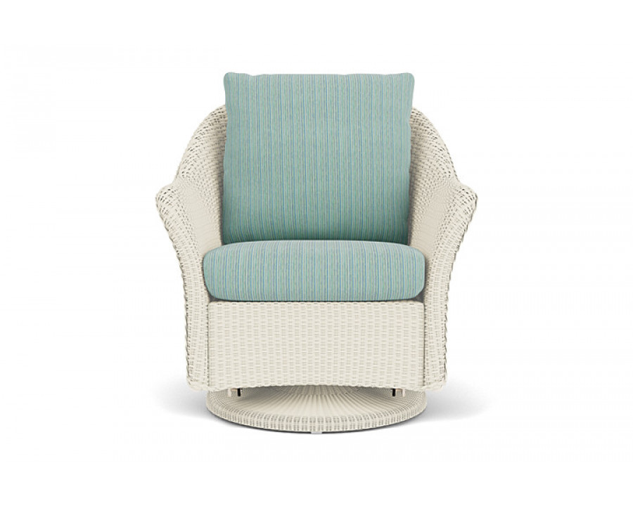 Lloyd Flanders™ Weekend Retreat Swivel Glider Lounge Chair - Ivory, Unearth Dew