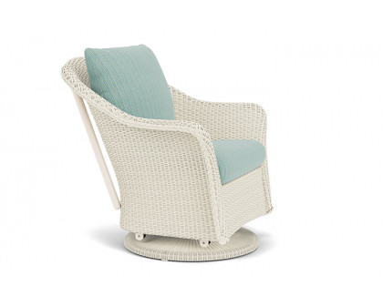 Lloyd Flanders™ Weekend Retreat Swivel Glider Lounge Chair - Ivory, Unearth Dew