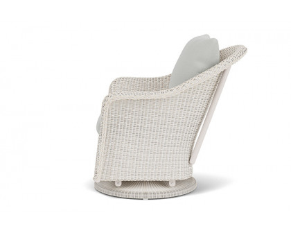 Lloyd Flanders™ Weekend Retreat Swivel Glider Lounge Chair - Antique White, Loveboat Mint