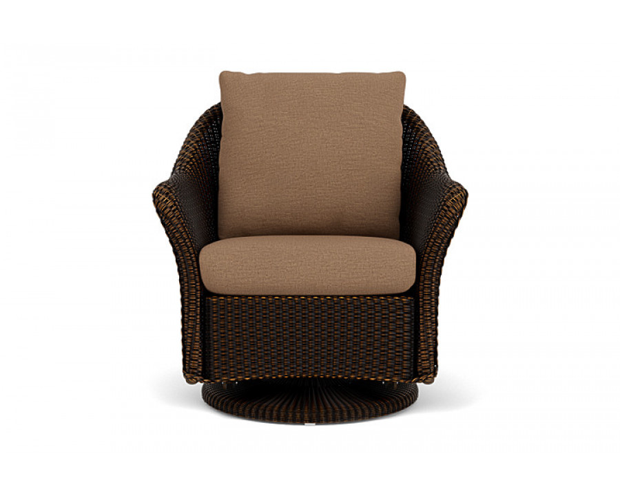 Lloyd Flanders™ Weekend Retreat Swivel Glider Lounge Chair - Mink, Canvas Natural