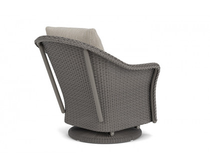 Lloyd Flanders™ Weekend Retreat Swivel Glider Lounge Chair - Pewter, Callen Celadon