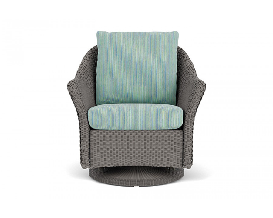 Lloyd Flanders™ Weekend Retreat Swivel Glider Lounge Chair - Pewter, Unearth Dew