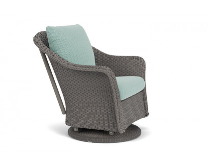 Lloyd Flanders™ Weekend Retreat Swivel Glider Lounge Chair - Pewter, Unearth Dew