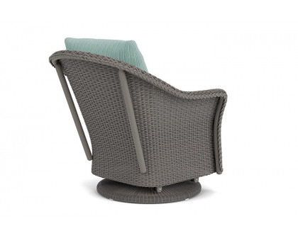 Lloyd Flanders™ Weekend Retreat Swivel Glider Lounge Chair - Pewter, Unearth Dew